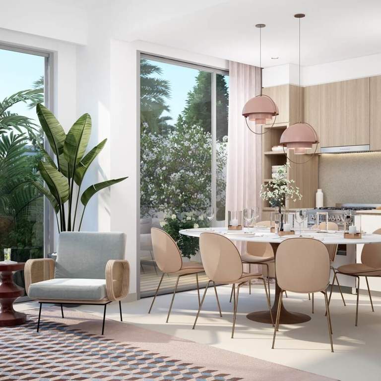  ruba townhouses Living Area