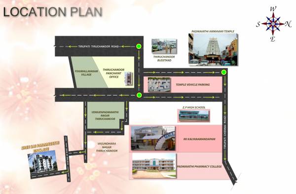 Location Plan sai-padmavathi-enclave Location Plan
