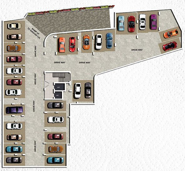 Rangoli Basement Cluster Plan rangoli Rangoli Basement Cluster Plan