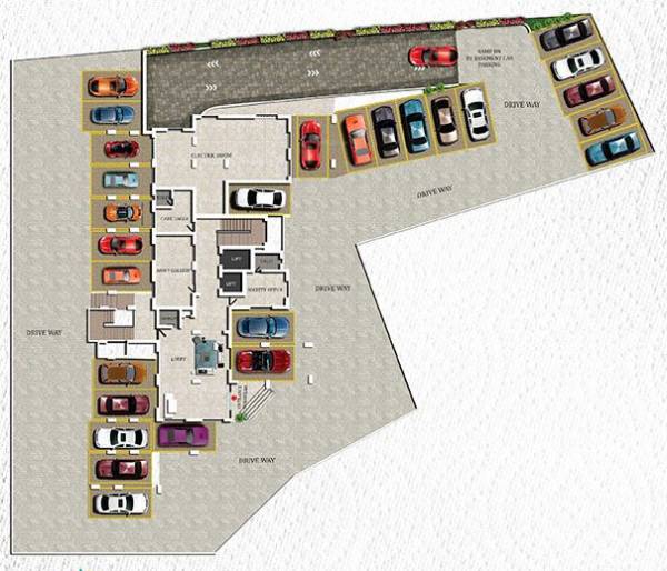 Rangoli Cluster Plan for ground Floor rangoli Rangoli Cluster Plan for ground Floor