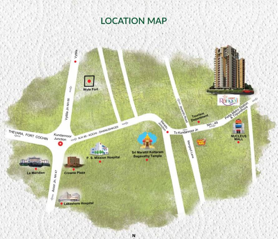  rangoli Location Plan