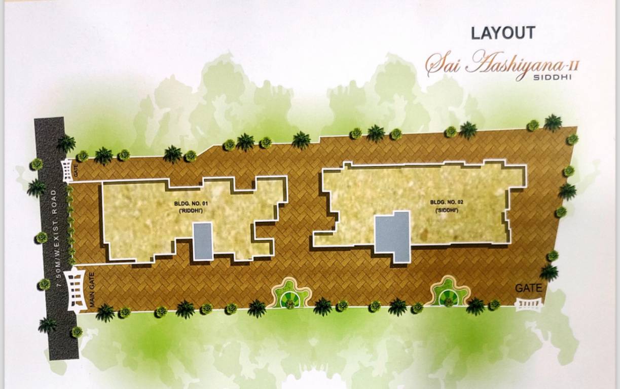  sai aashiyana 2 Layout Plan
