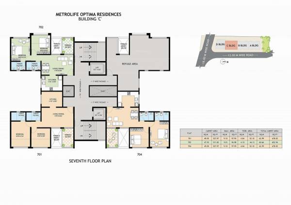  metro-life-optima-residences A Cluster Plan