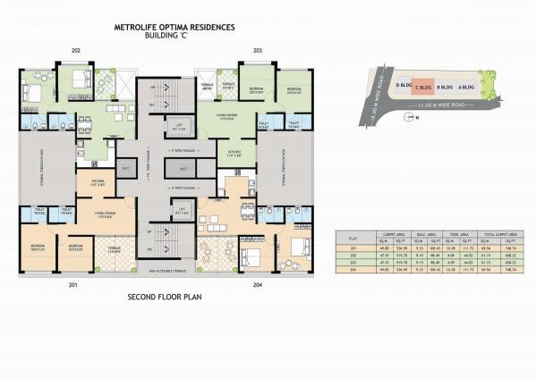  metro-life-optima-residences A Cluster Plan