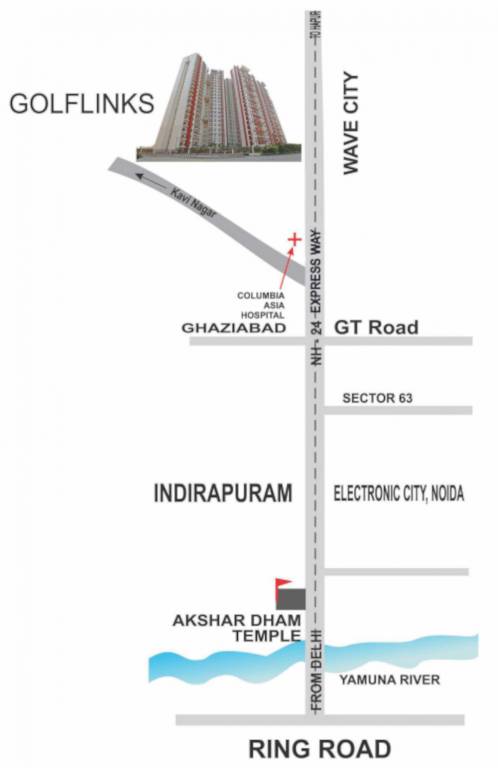  golf links phase 2 Location Plan