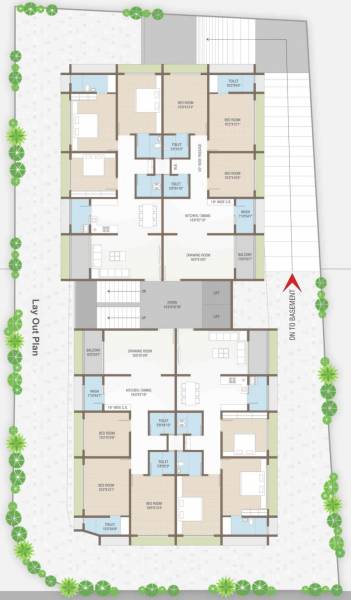  vihardham Layout Plan