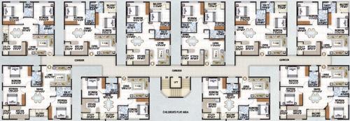  sri-sai-essel Sri Sai Essel) Cluster Plan For Ground Floor