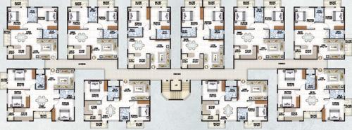  sri-sai-essel Sri Sai Essel) Cluster Plan From 1st To 3rd Floor