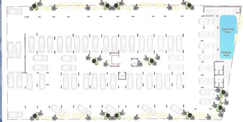  neeladri-paradise Neeladri Paradise Basement Cluster Plan
