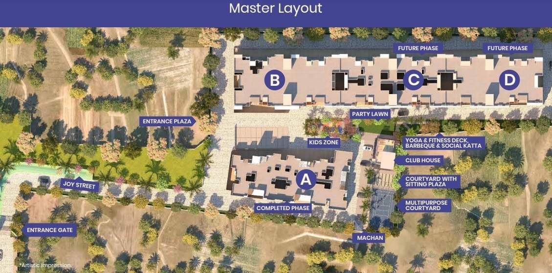  urbanjoy wing b Master Plan