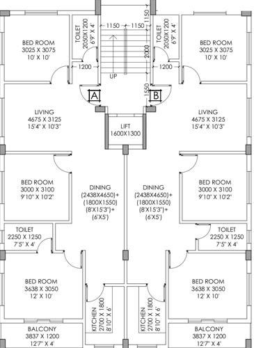  suryaprabha-co-operative-housing-society-ltd Suryaprabha Co Operative Housing Society Cluster Plan From 1st To 4th Floor