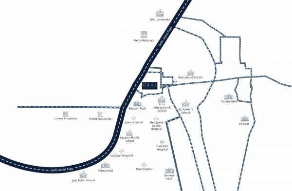  okas-enclave-1 Location Plan