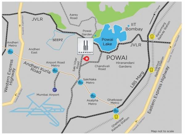  srishti-harmony-iii-phase-ii-c-wing Location Plan
