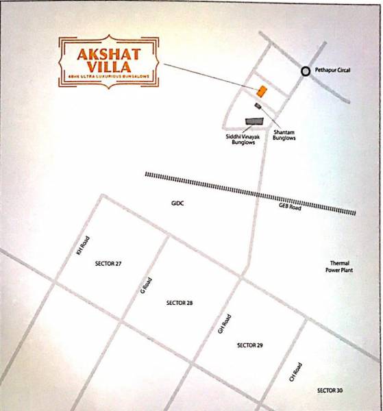  akshat-villa Location Plan