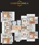  towers Empire Towers - A Cluster Plan for Typical Floor