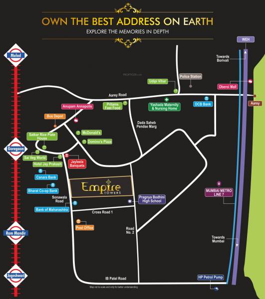  towers Location Plan