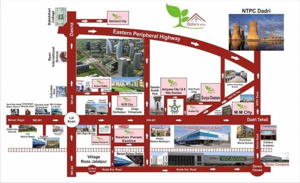 Location Plan keshav-puram-exotica Location Plan