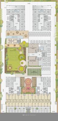  ananta A, B, C, D, E Cluster Plan for ground Floor