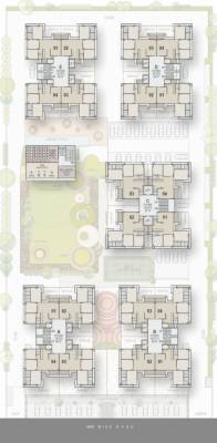  ananta A, B, C, D, E Cluster Plan from 1st to 13th Floor