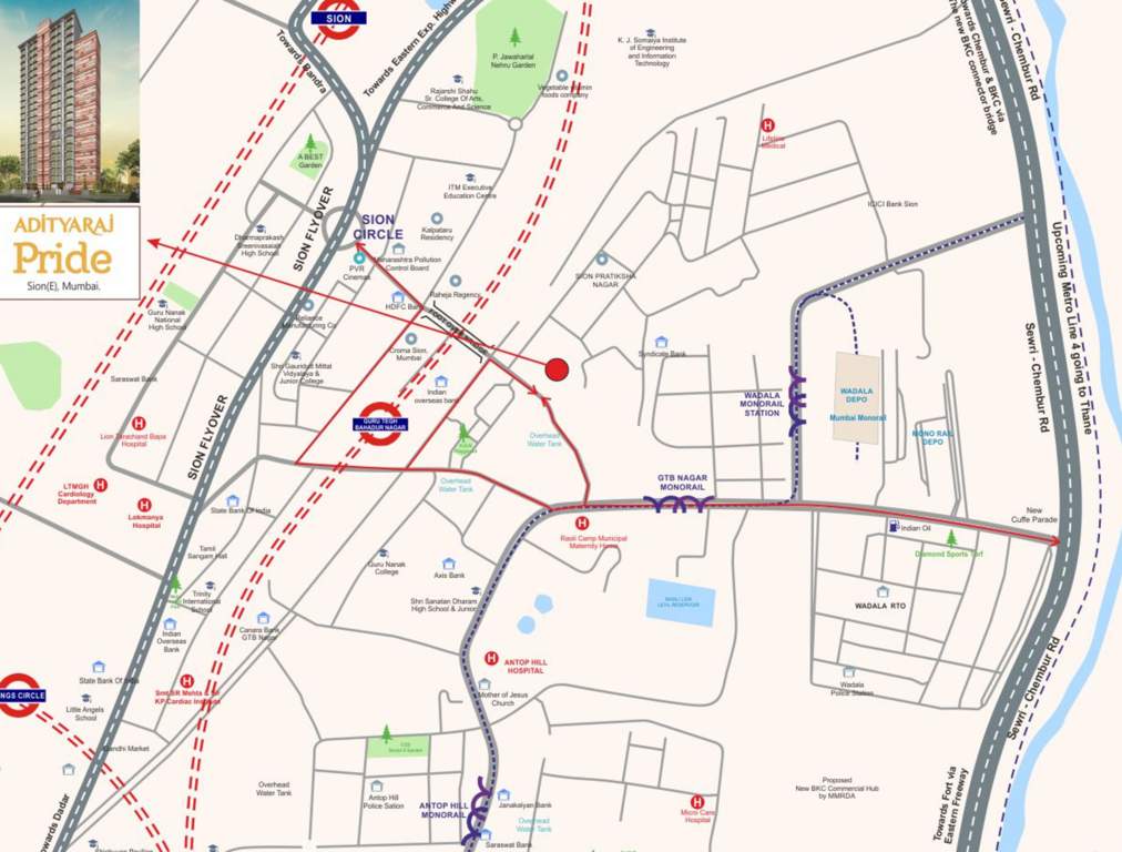  navrang chsl Location Plan