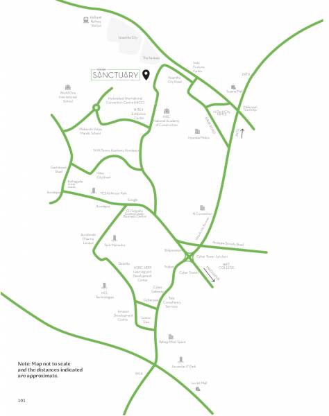 sanctuary Location Plan