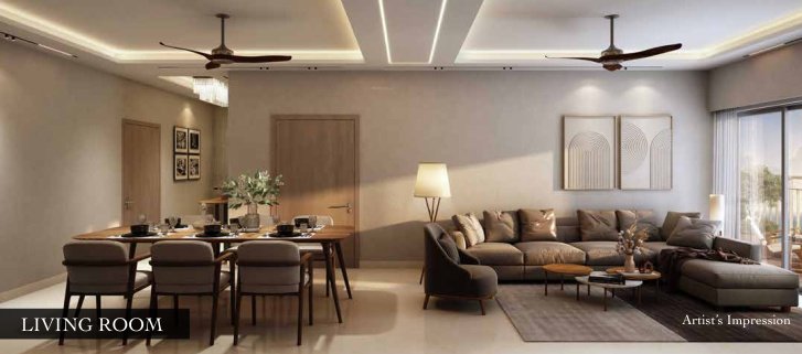  utalika luxury phase 5 panchami Living Area