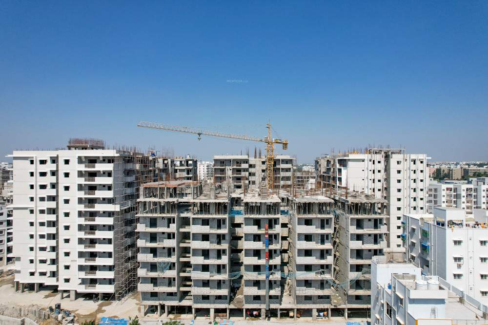  4 blocks Construction Status Jan 23