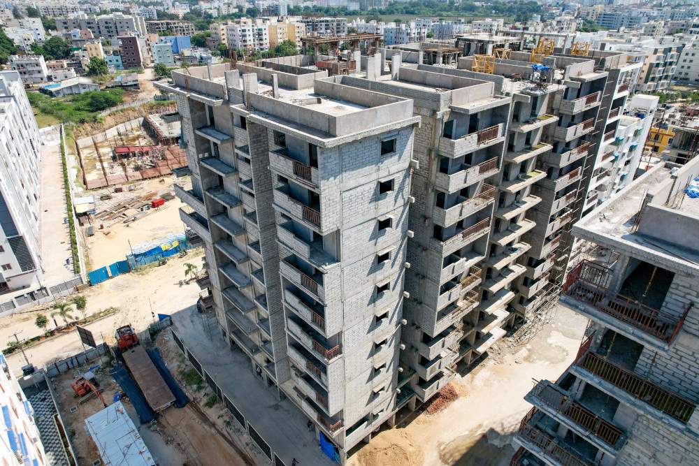  4 blocks Construction Status Jan 23