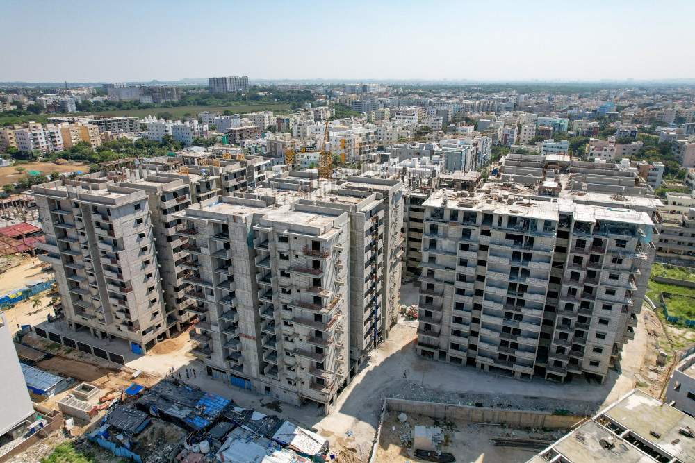  4 blocks Construction Status Jan 23
