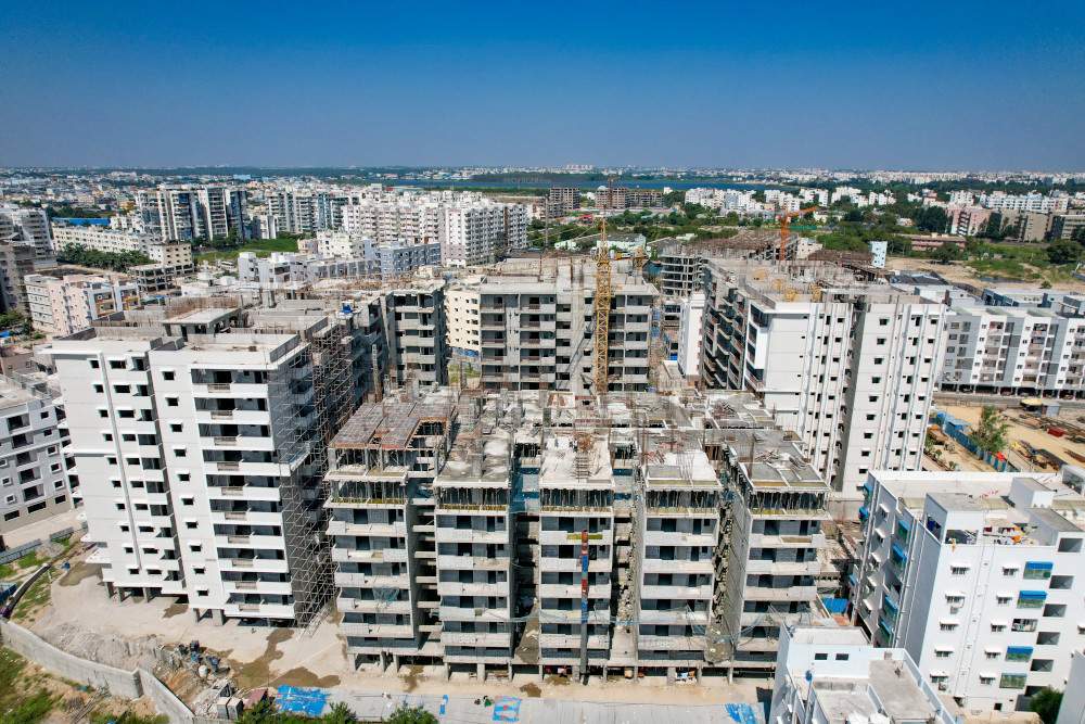  4 blocks Construction Status Jan 23