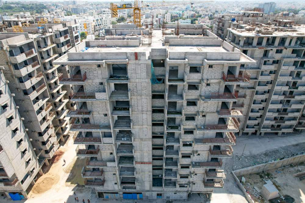  4 blocks Construction Status Jan 23