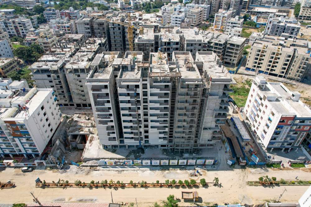  4 blocks Construction Status Jan 23