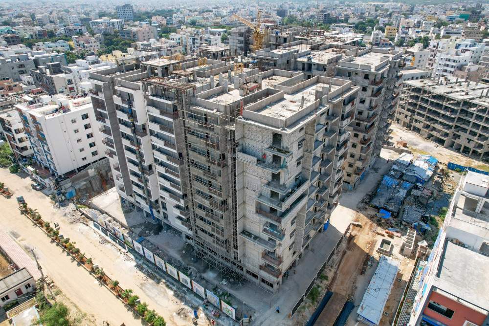  4 blocks Construction Status Jan 23