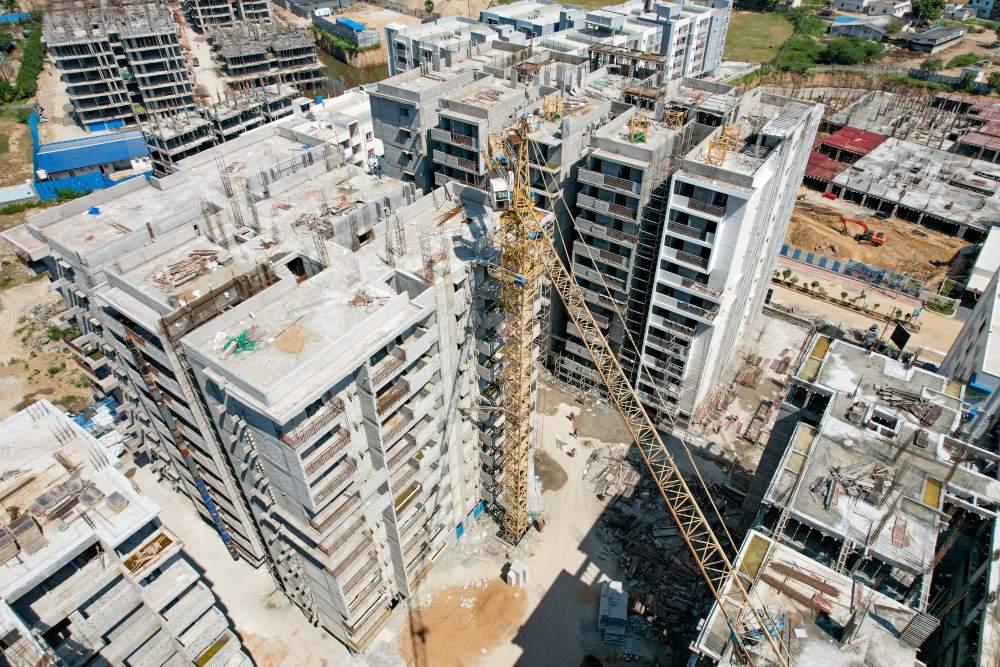  4 blocks Construction Status Jan 23