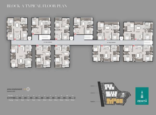  zenith Gk S Zenith A Typical Cluster Plan