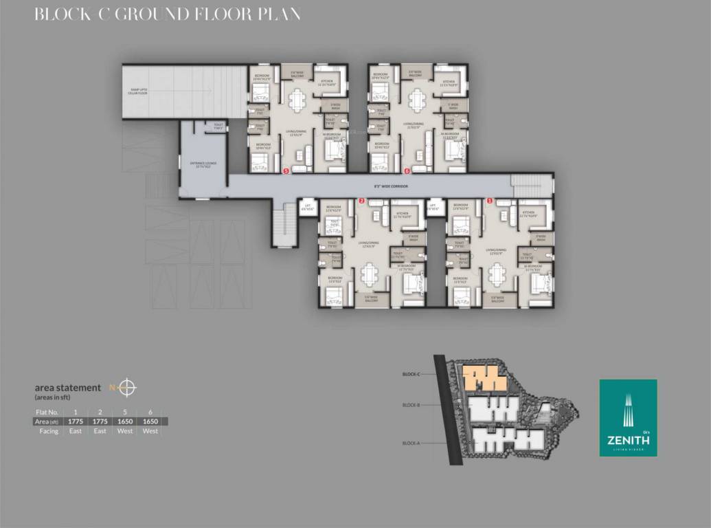  zenith Gk S Zenith C Cluster Plan for ground Floor