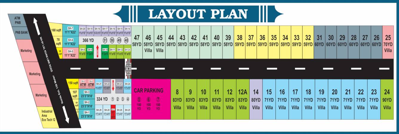  garden 1 Layout Plan