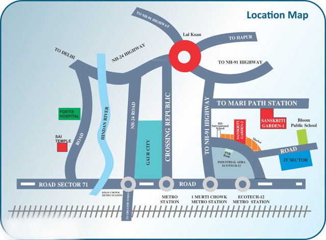  garden 1 Location Plan