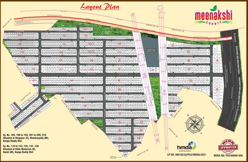  meenakshi-county Layout Plan