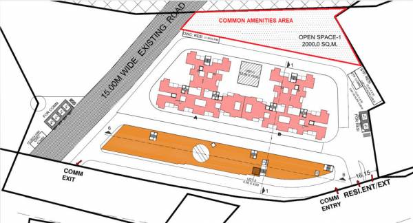  kingstown-sector-1-residential-wings Layout Plan