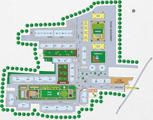  park-infinia-l2-l3-l4-k4-k5-and-j4 Layout Plan