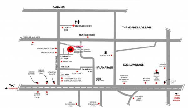  srinidhi-fortune Location Plan
