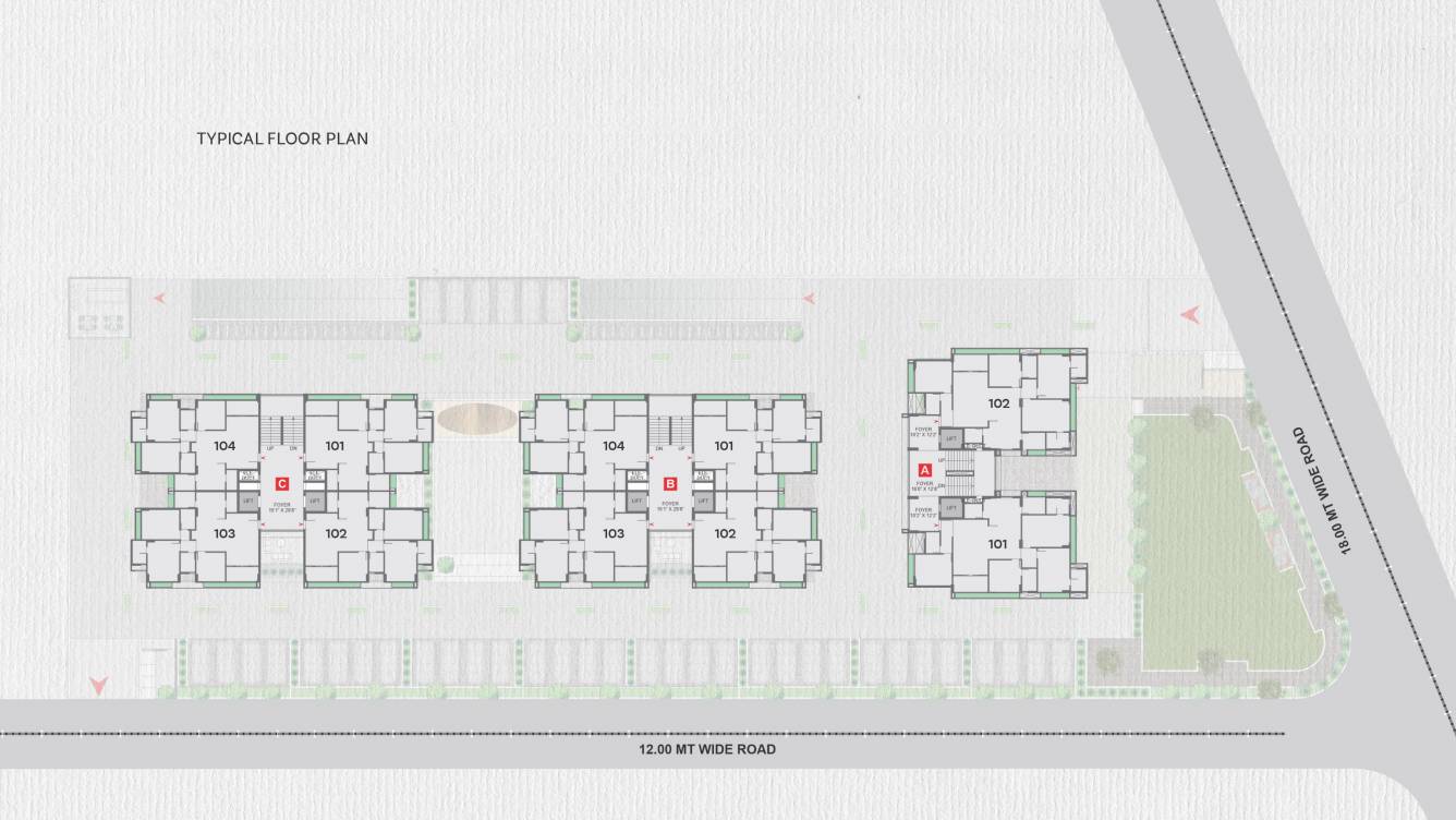 alexa Block A, Block B & Block C Cluster Plan