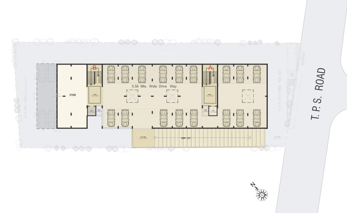  kameshwar jyot ii Parking Plan