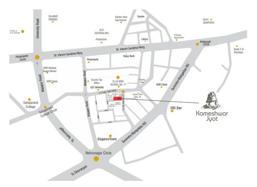  kameshwar-jyot-ii Location Plan