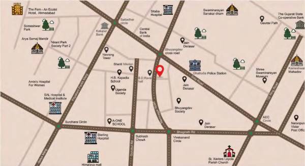  aasthaa-onyx Location Plan