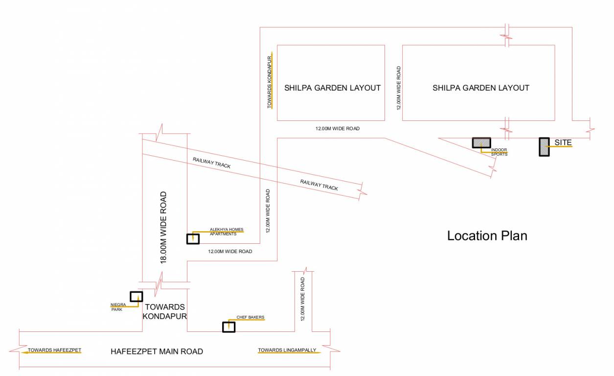  ganesha heights Location Plan