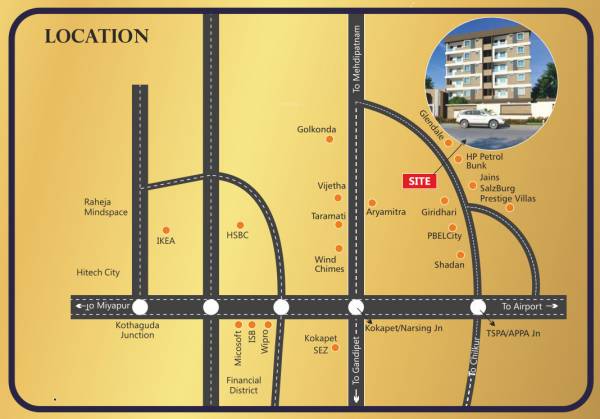  unnati-vistas Location Plan