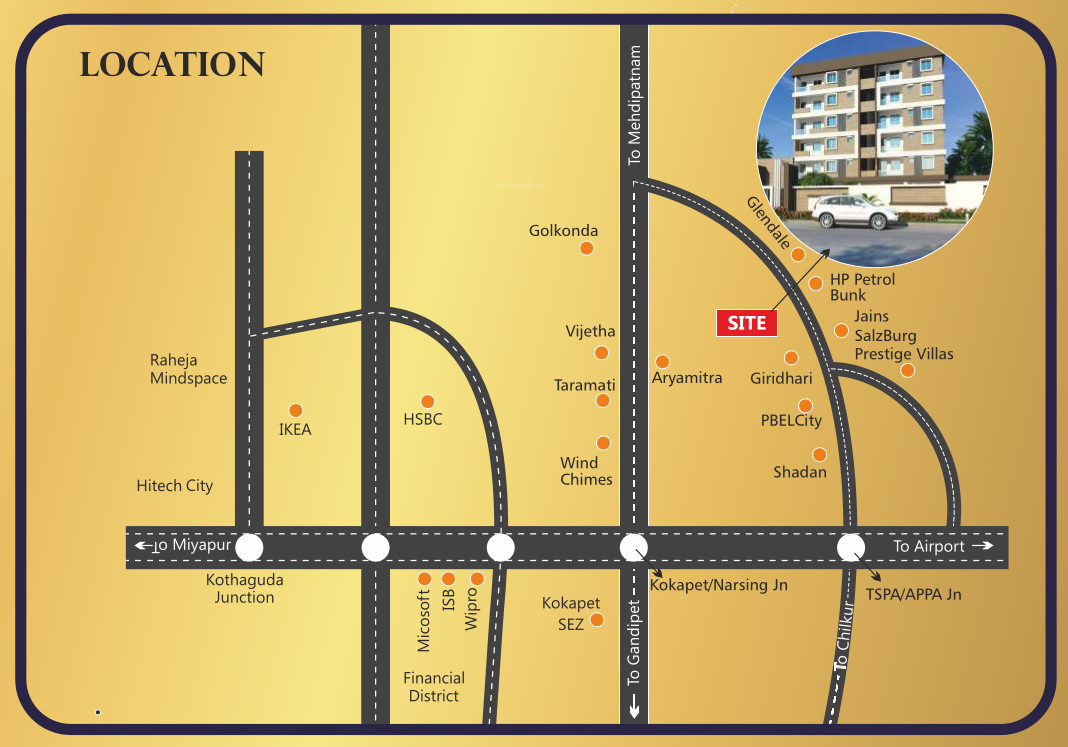  unnati vistas Location Plan