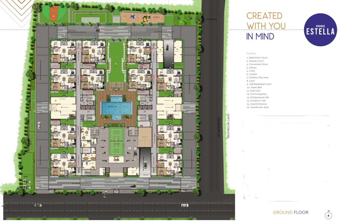  estella Estella Ground Cluster Plan